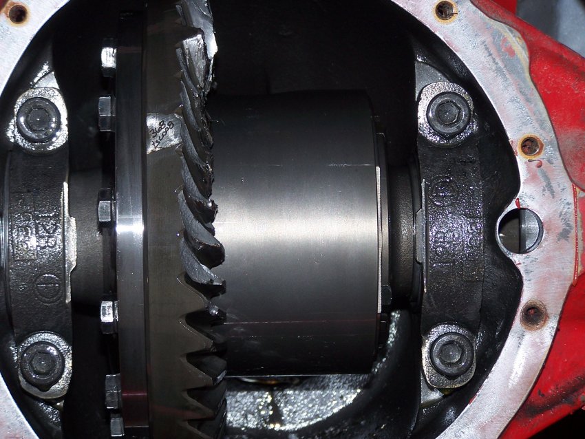 Aleks mangled 12 bolt rear end